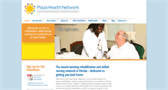 Desktop Screenshot of plazahealth.org